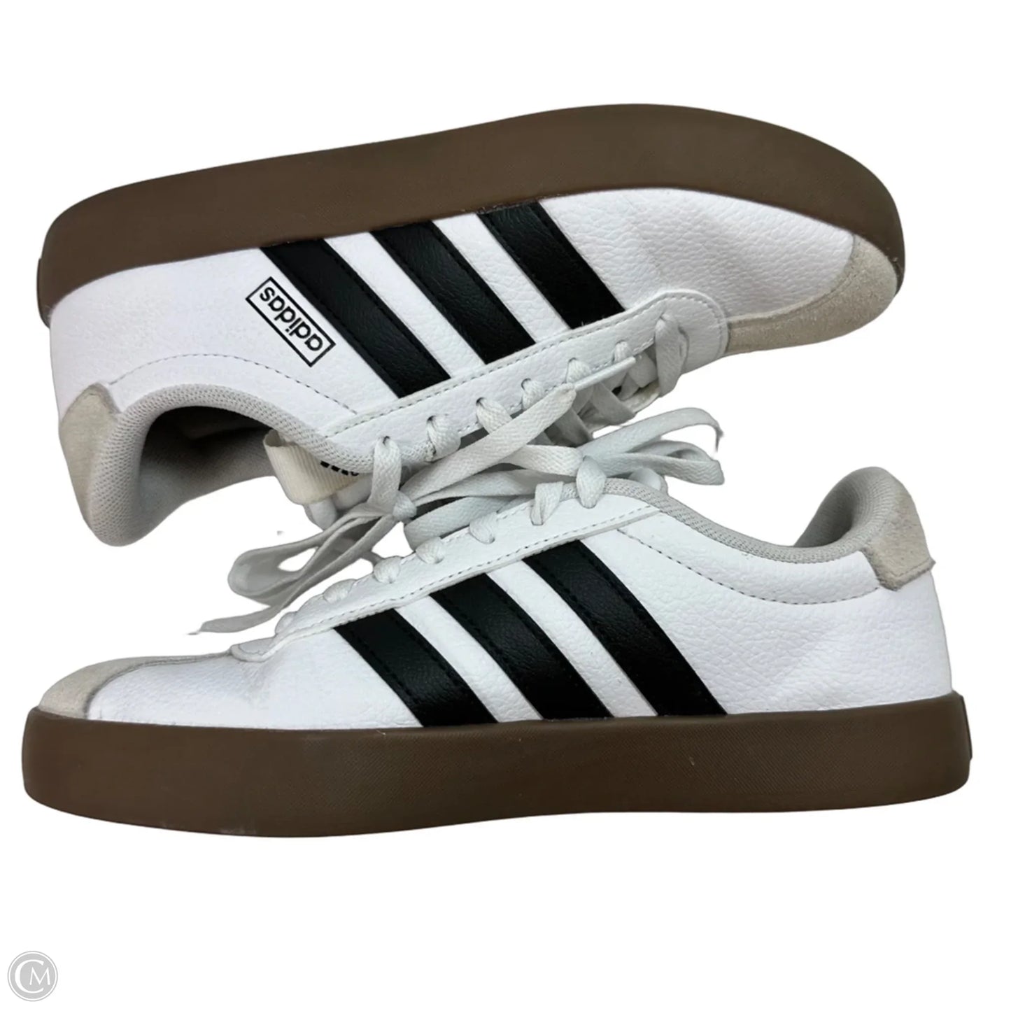 Shoes Athletic By Adidas In White, Size: 40/9