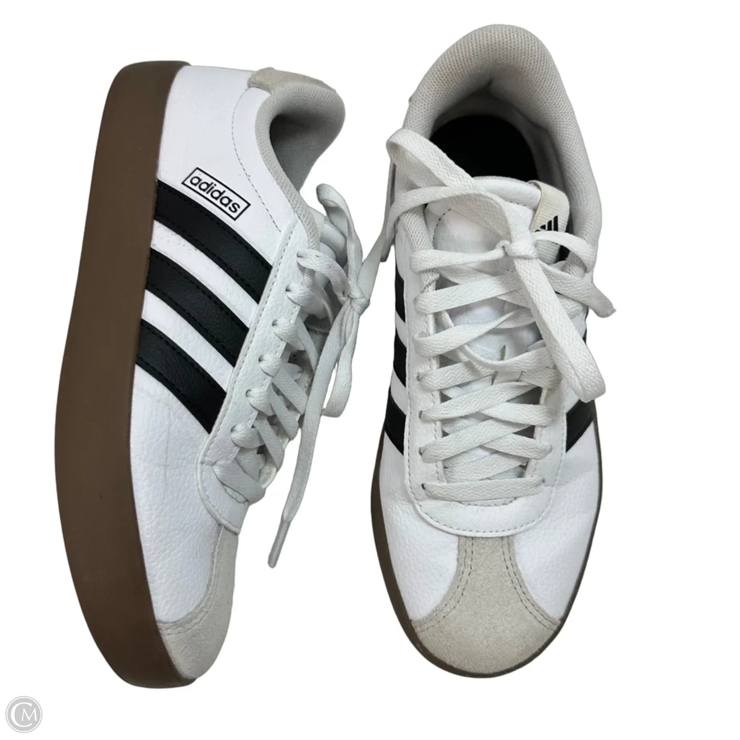 Shoes Athletic By Adidas In White, Size: 40/9