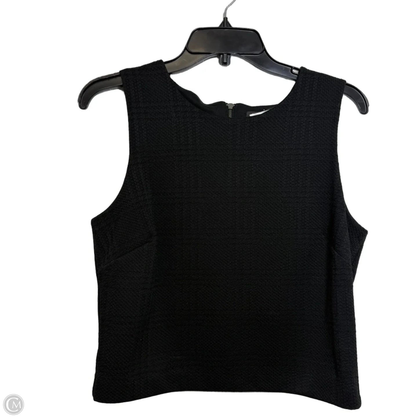 Top Sleeveless By Banana Republic In Black, Size: M