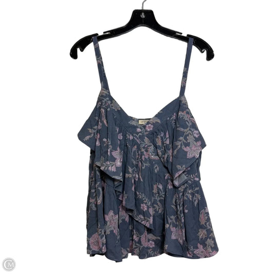Tank Top By Torrid In Blue, Size: 1x