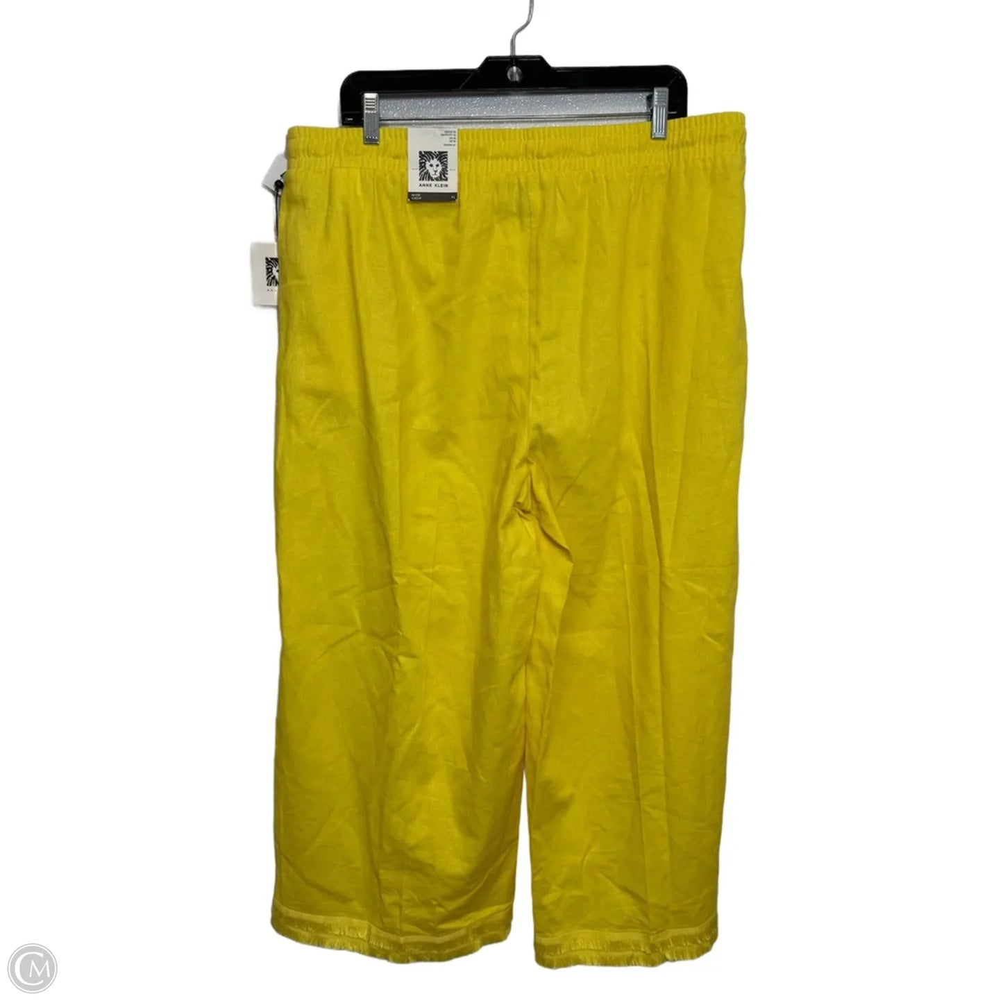 Pants Other By Anne Klein In Yellow, Size: Xl
