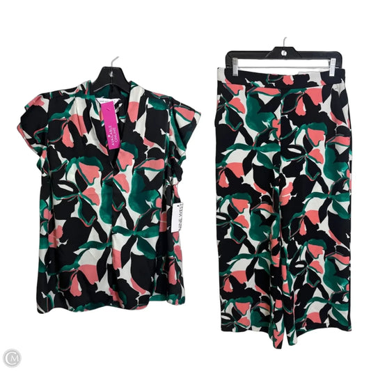Pants Set 2pc By Nine West In Multi-colored, Size: M