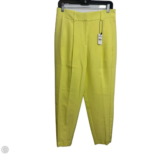 Ankle Pants Dress By Express In Yellow, Size: 6