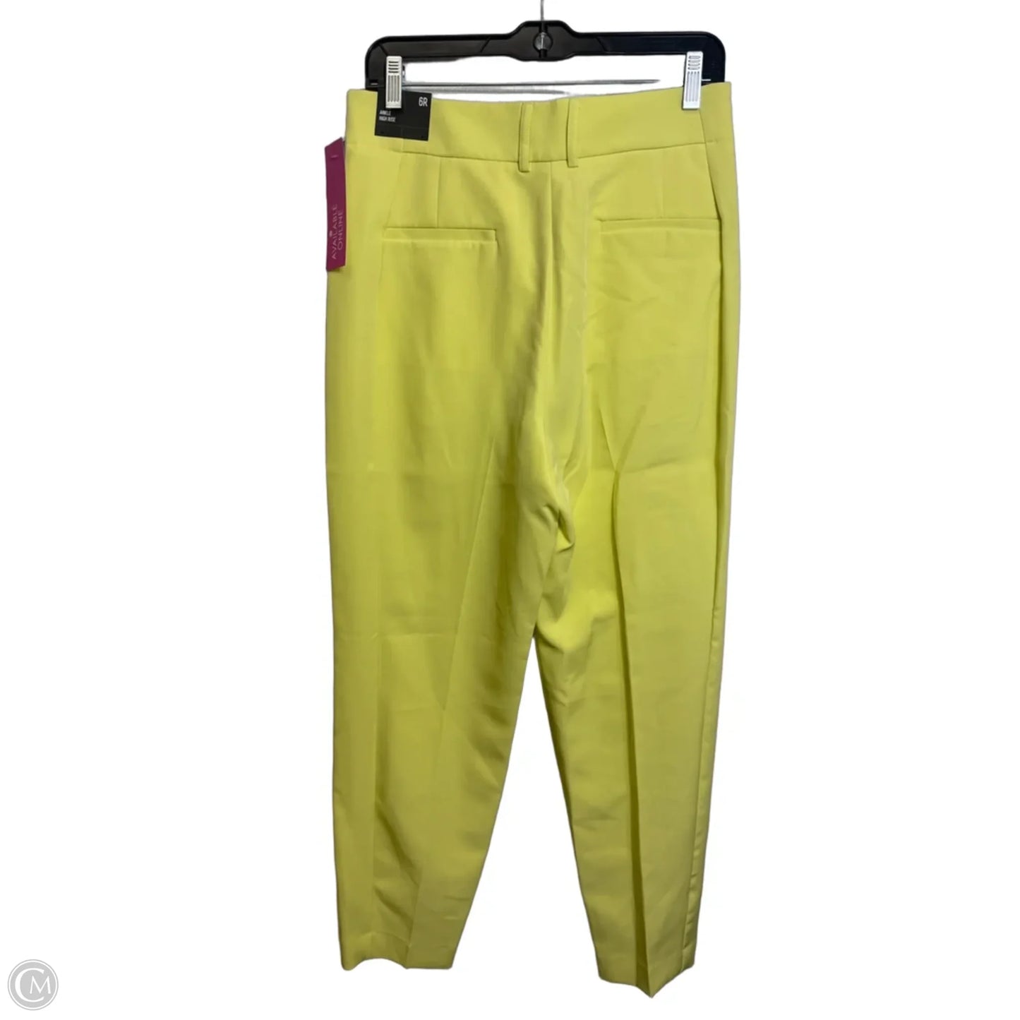 Ankle Pants Dress By Express In Yellow, Size: 6