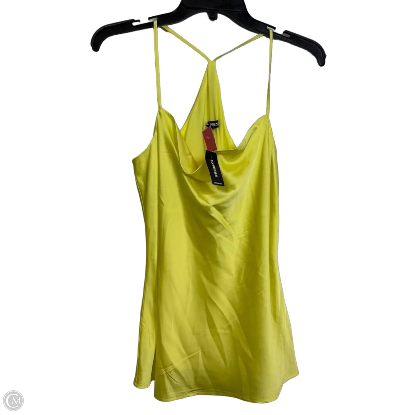 Tank Top By Express In Yellow, Size: M