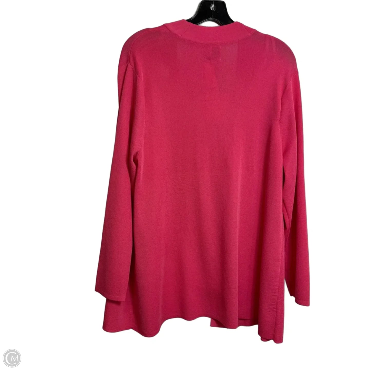 Cardigan By Anne Klein In Pink, Size: 1x