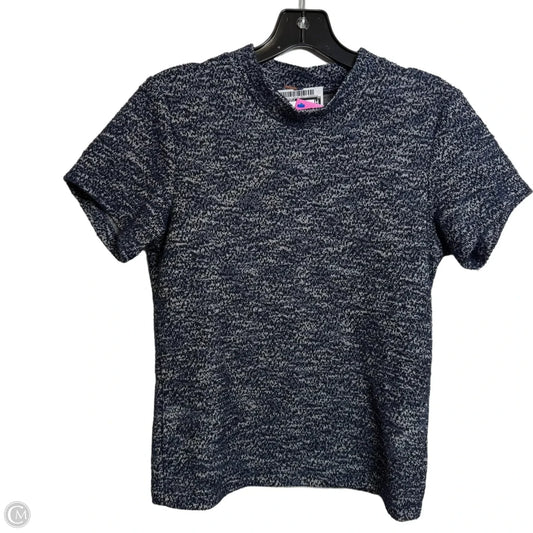Top Short Sleeve By Free People In Blue, Size: M
