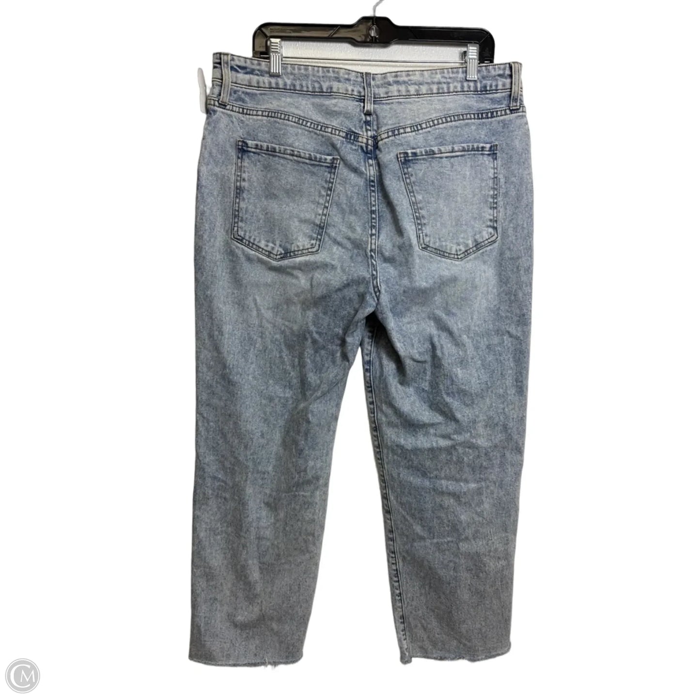Jeans Straight By Kut In Blue Denim, Size: 12