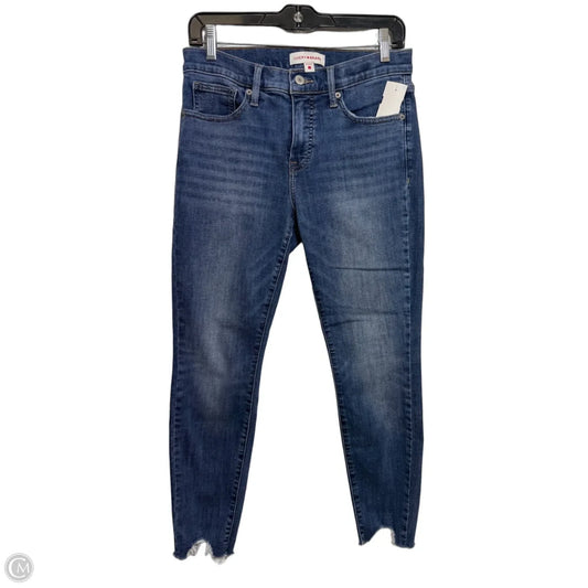 Jeans Skinny By Lucky Brand In Blue Denim, Size: 8
