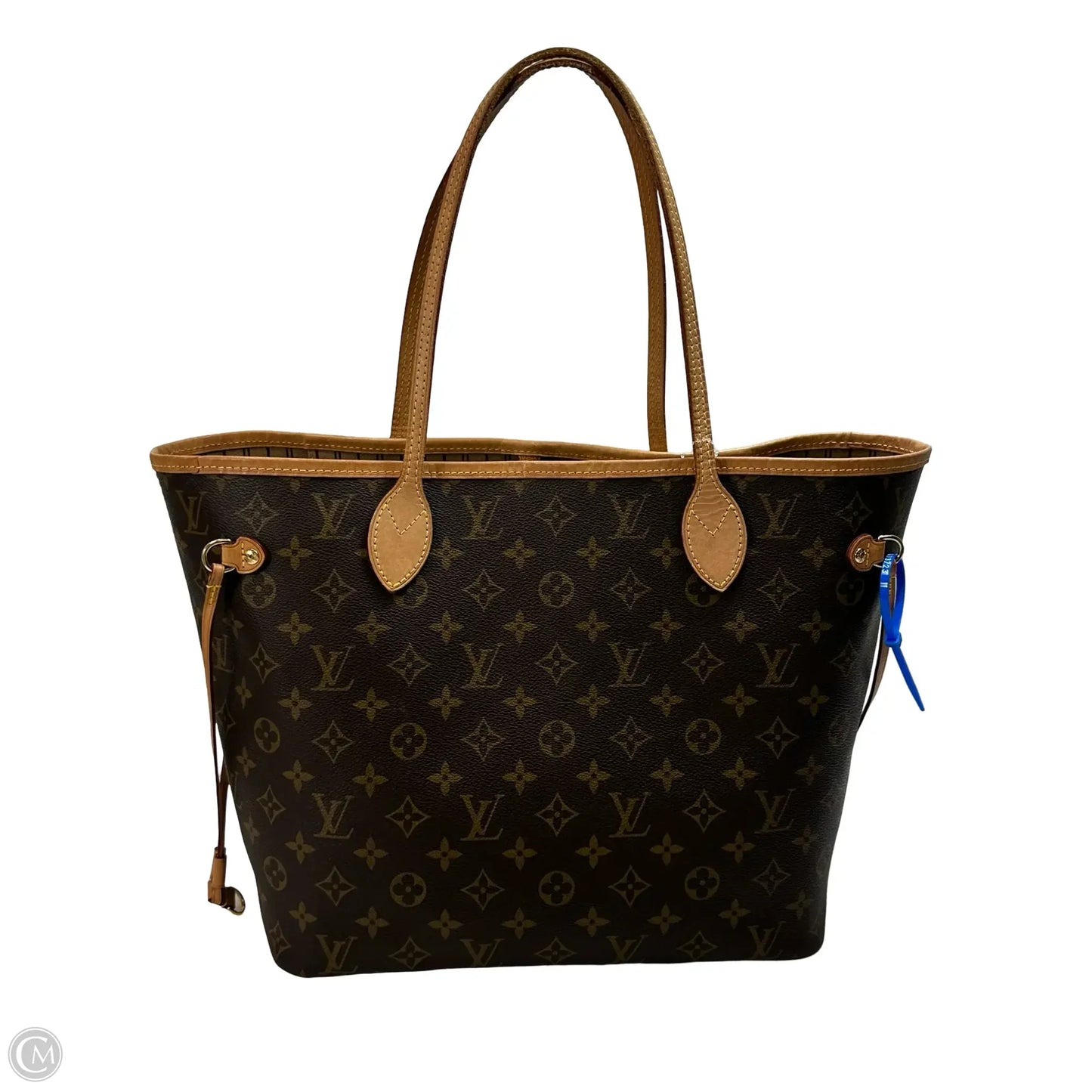 Neverfull MM Handbag Luxury Designer By Louis Vuitton, Size: Medium