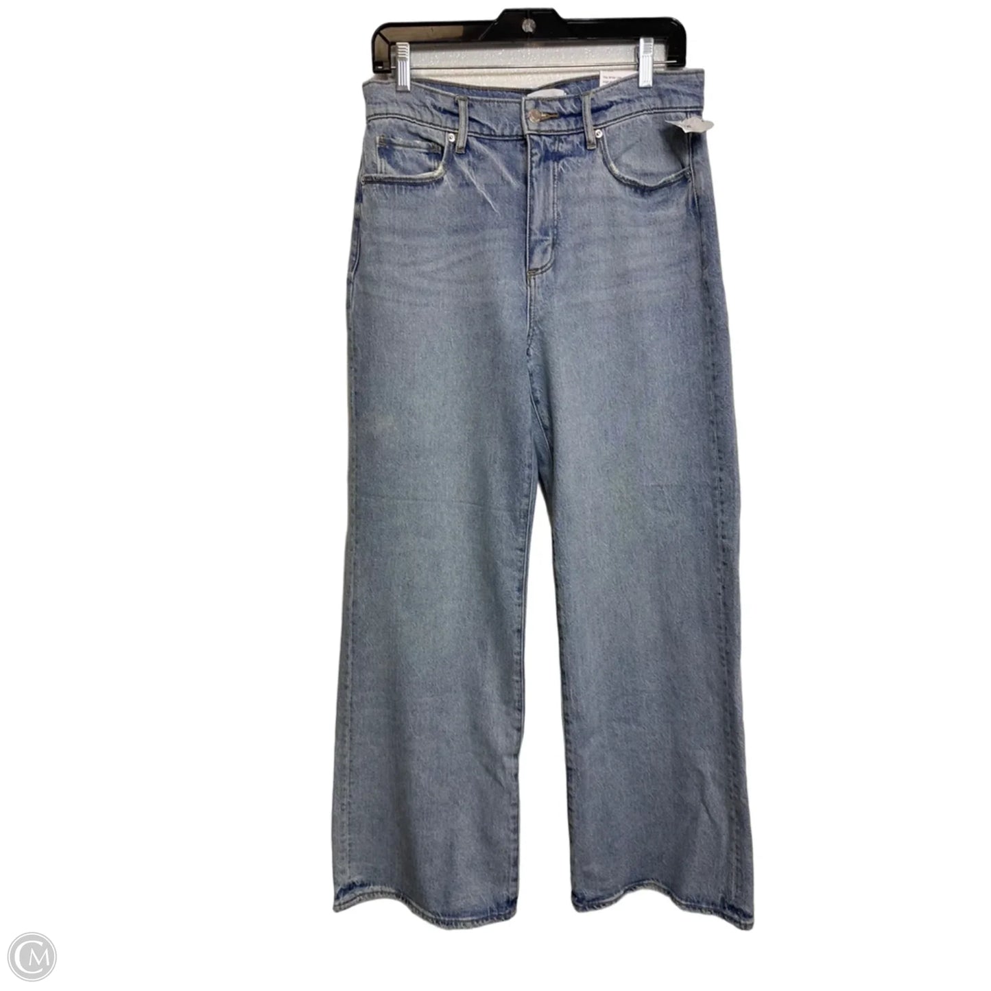 Jeans Wide Leg By Loft In Blue Denim, Size: 4