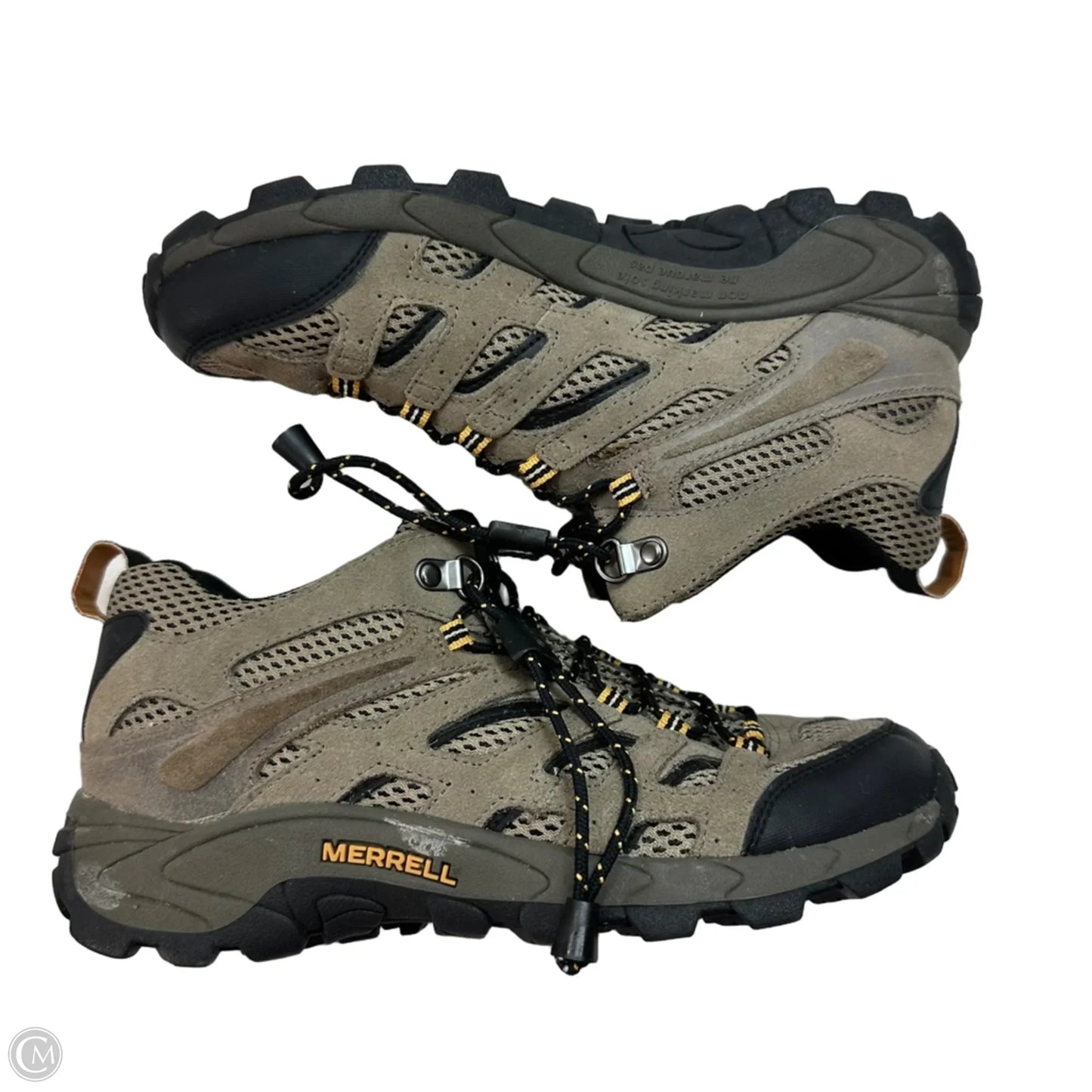 Boots Ankle Flats By Merrell In Brown, Size: 5.5