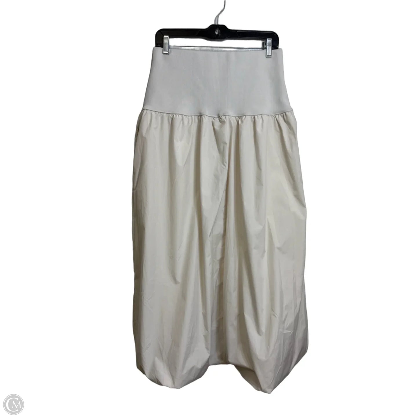 Skirt Maxi By Clothes Mentor In Cream, Size: L