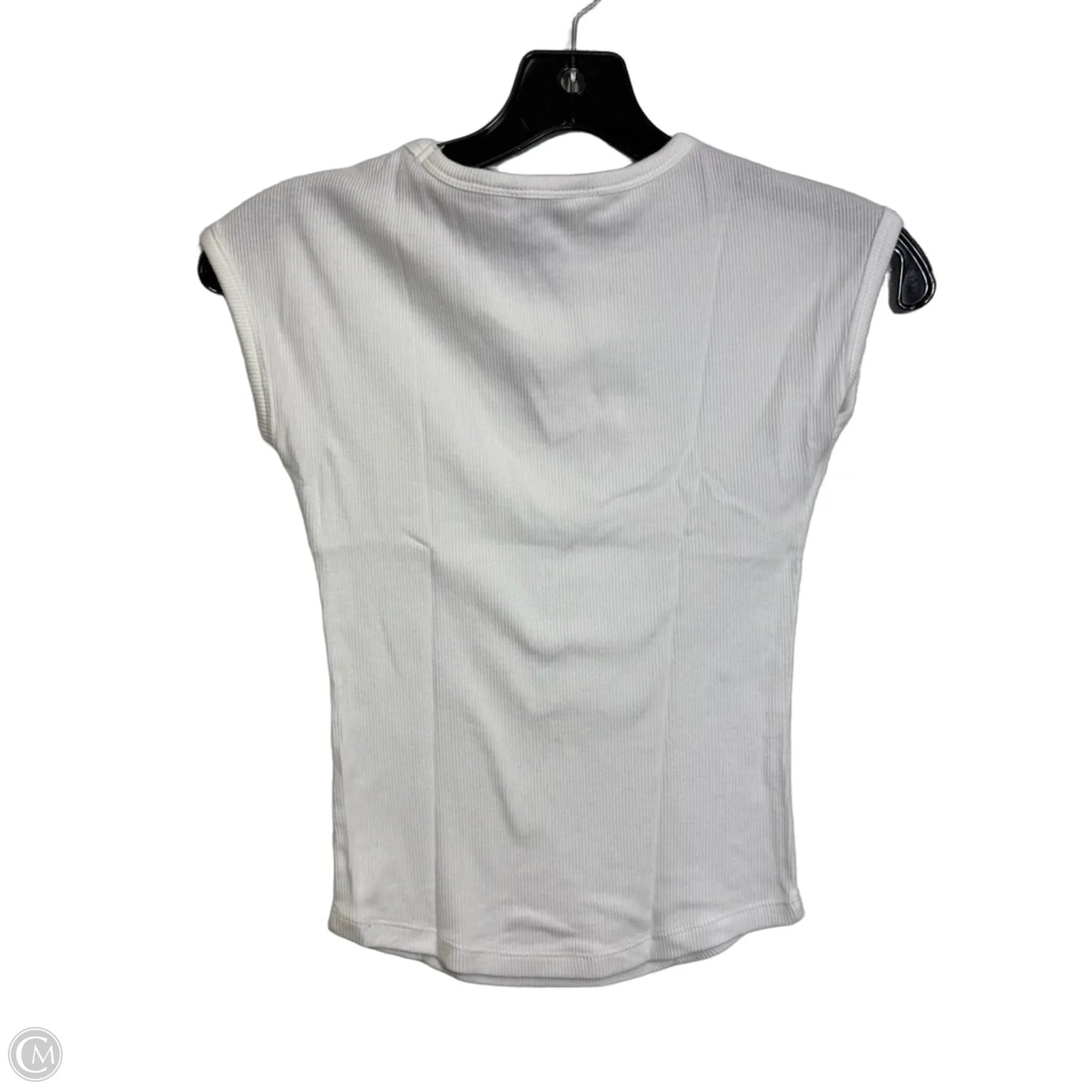 Top Short Sleeve Basic By Maeve In White, Size: Xxs