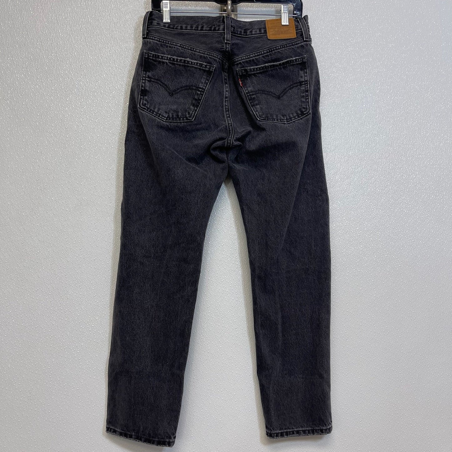 Jeans Middy Straight By Levis In Black, Size: 8 -29