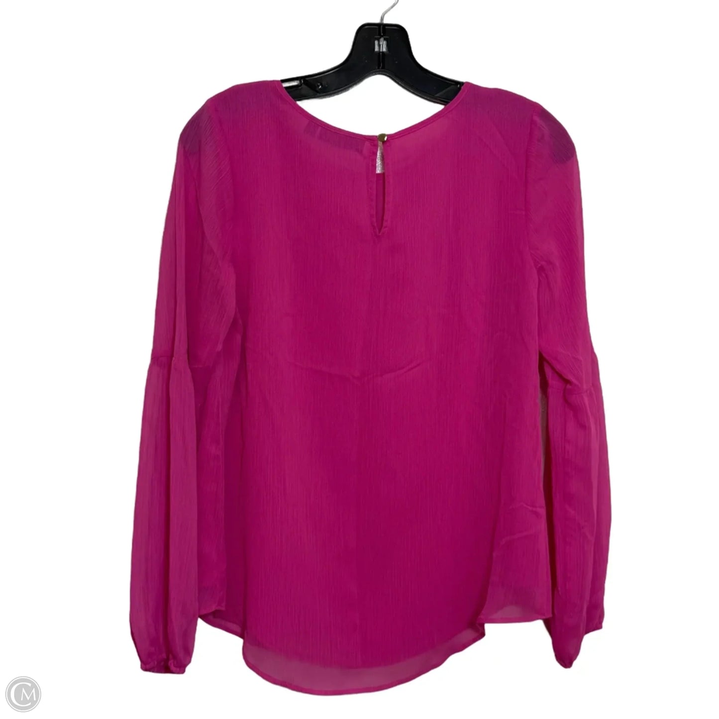 Top Long Sleeve By Apt 9 In Pink, Size: Xs
