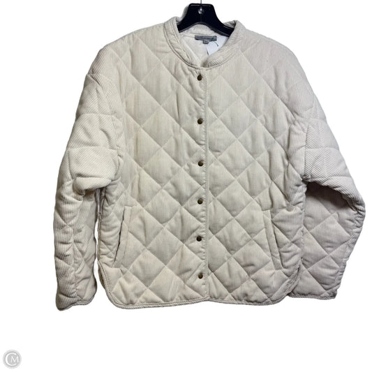 Jacket Moto By Wishlist In Cream, Size: M