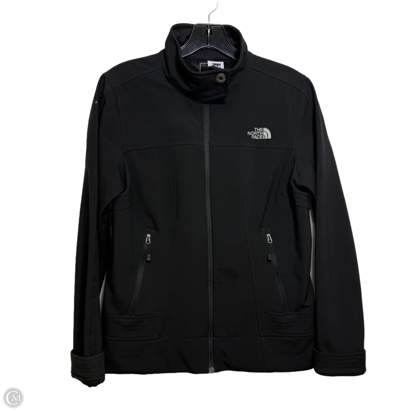 Athletic Jacket By The North Face In Black, Size: M
