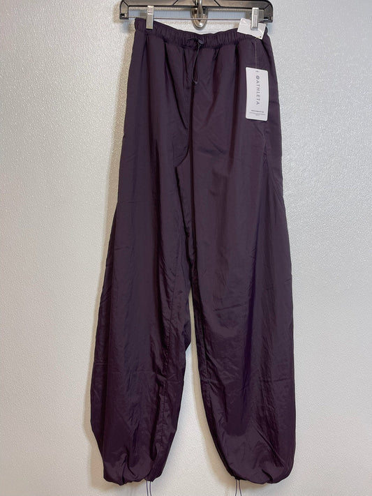 Purple Athletic Pants Athleta, Size M