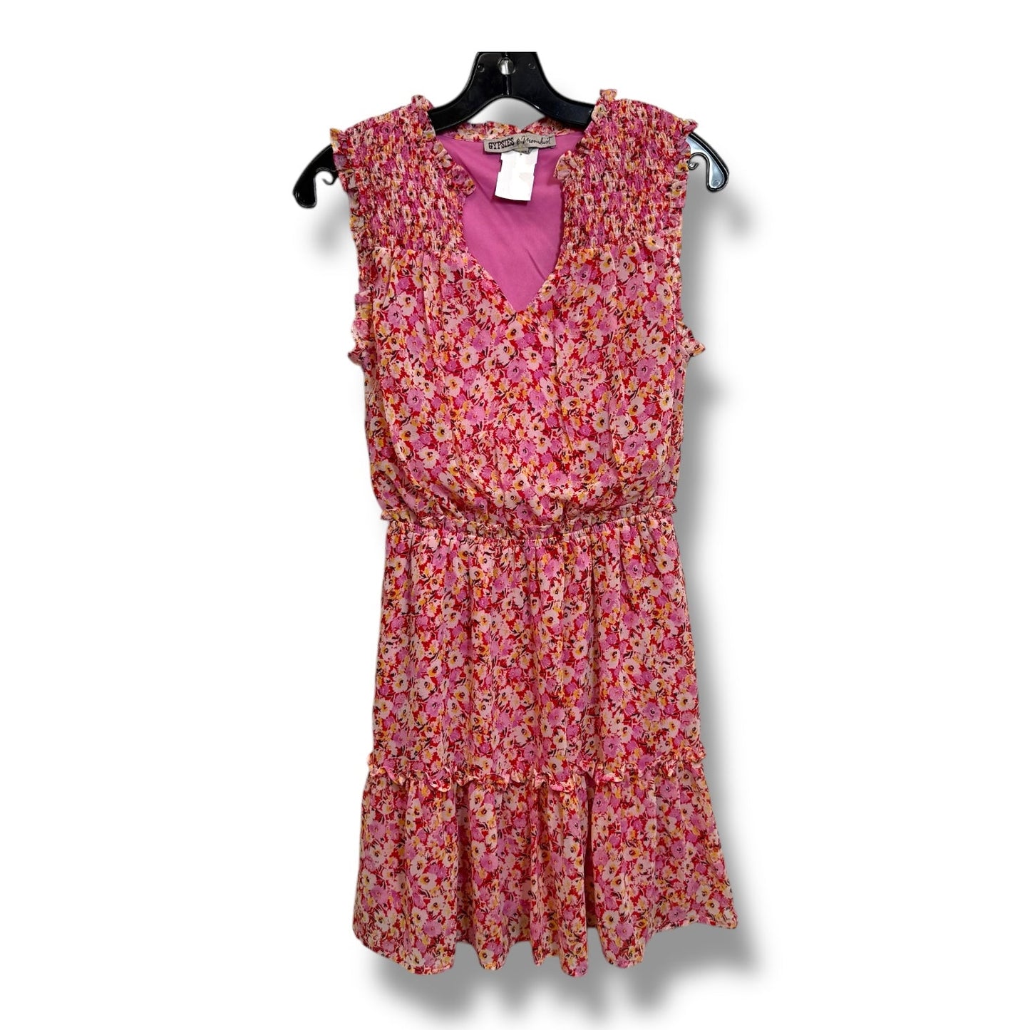 Dress Casual Short By Clothes Mentor In Pink, Size: S