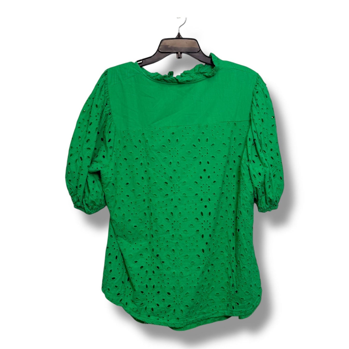 Top Short Sleeve By Clothes Mentor In Green, Size: Xxl