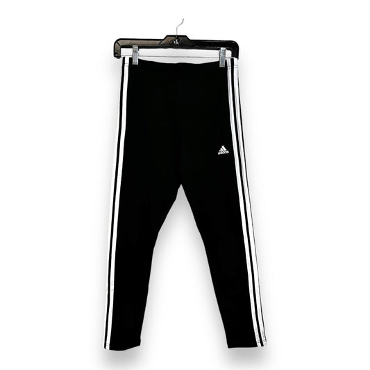 Athletic Leggings By Adidas In Black, Size: S