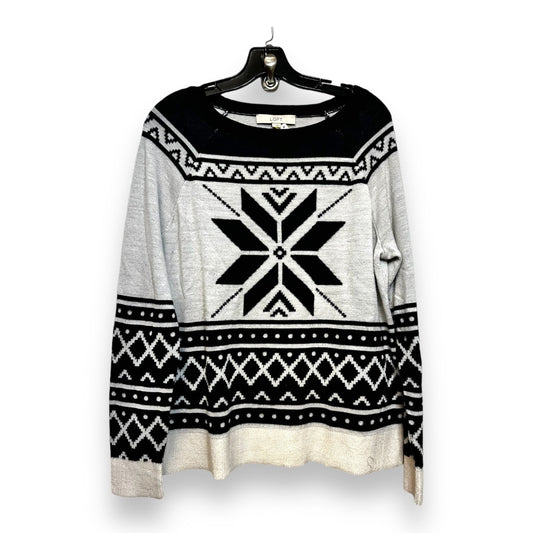 Sweater By Loft O In Christmas, Size: L