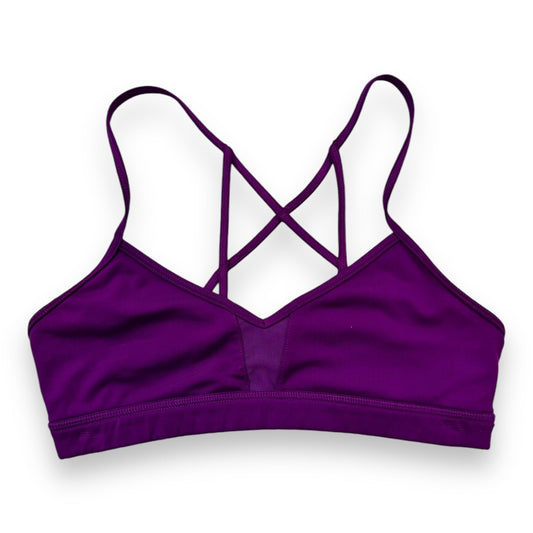 Athletic Bra By Alo In Purple, Size: Xs