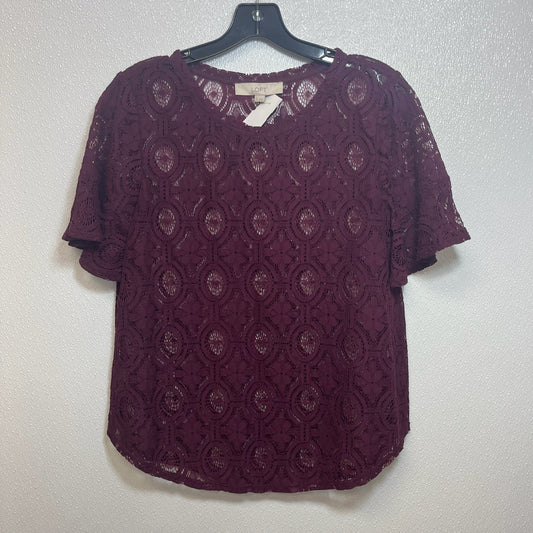 Top Short Sleeve By Loft O  Size: Xs