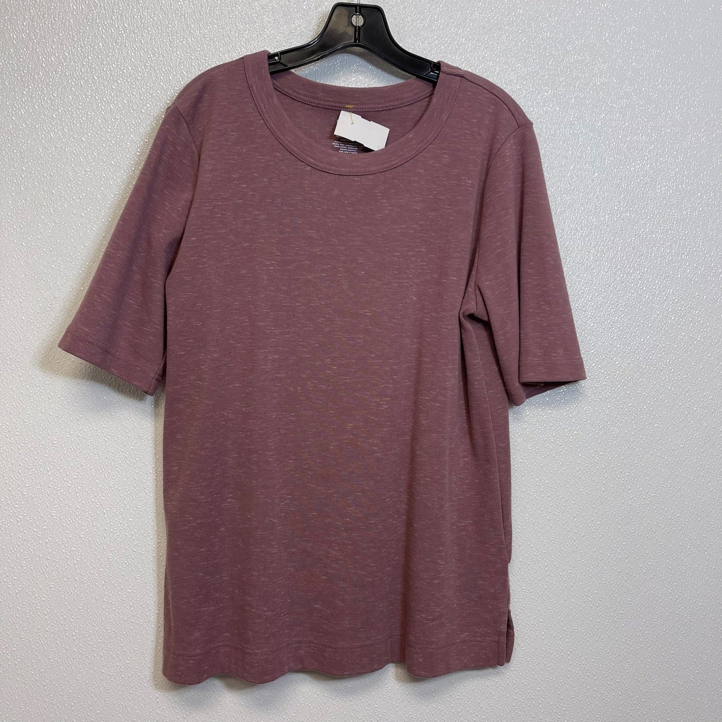 Mauve Top Short Sleeve Duluth Trading, Size L