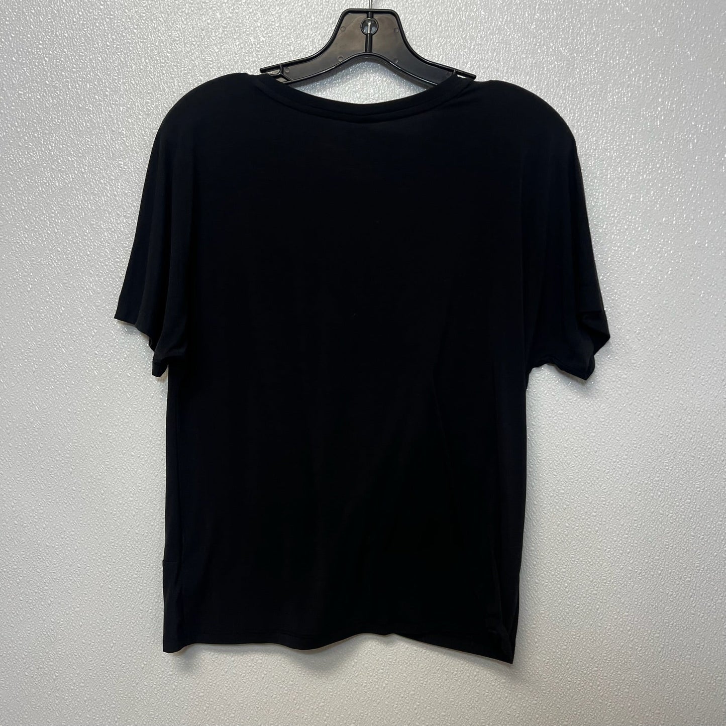 Athletic Top Short Sleeve By Gap O In Black, Size: S