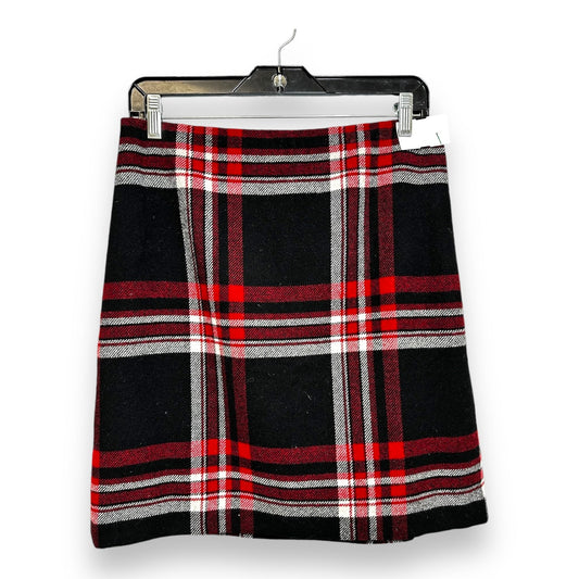 Skirt Mini & Short By Talbots O In Plaid, Size: 6petite