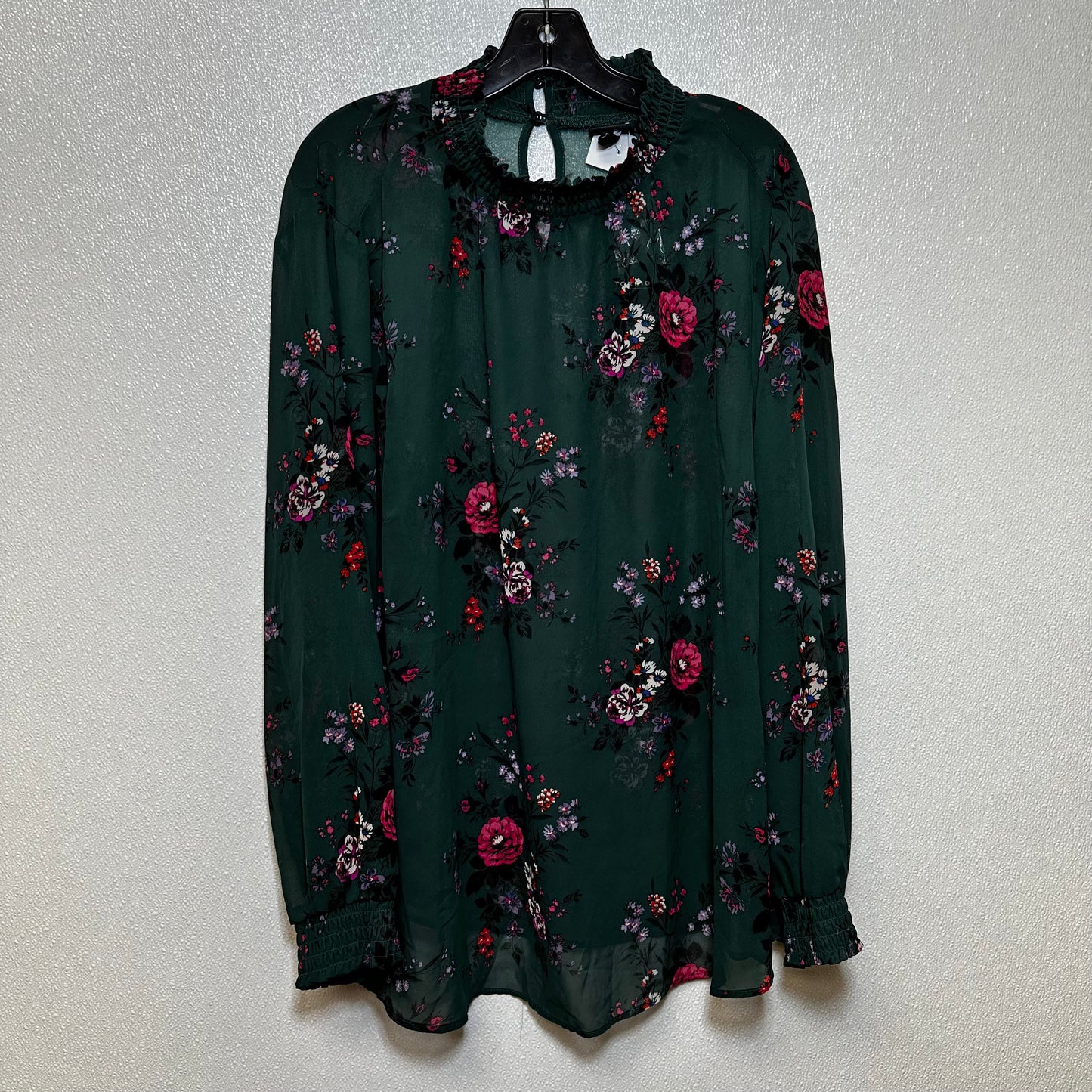 Floral Top Long Sleeve Torrid, Size 3x