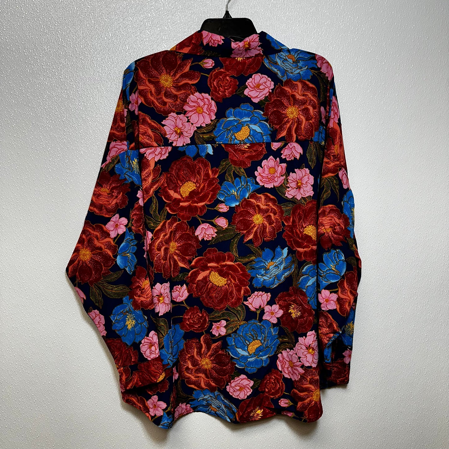 Print Blouse Long Sleeve EMILY WONDER , Size 1x