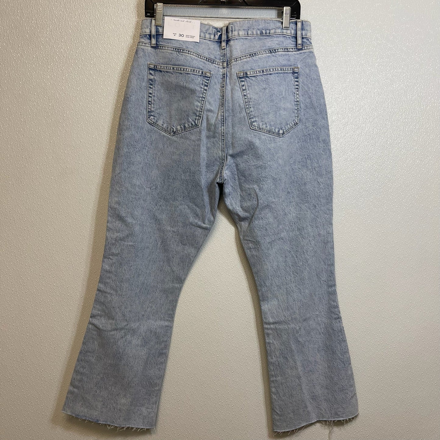 Denim Jeans Cropped Loft O, Size 10