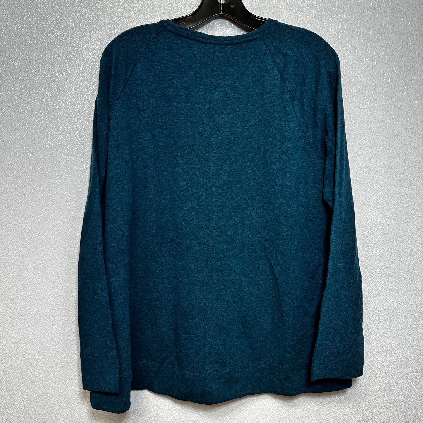 Teal Top Long Sleeve J Jill O, Size L