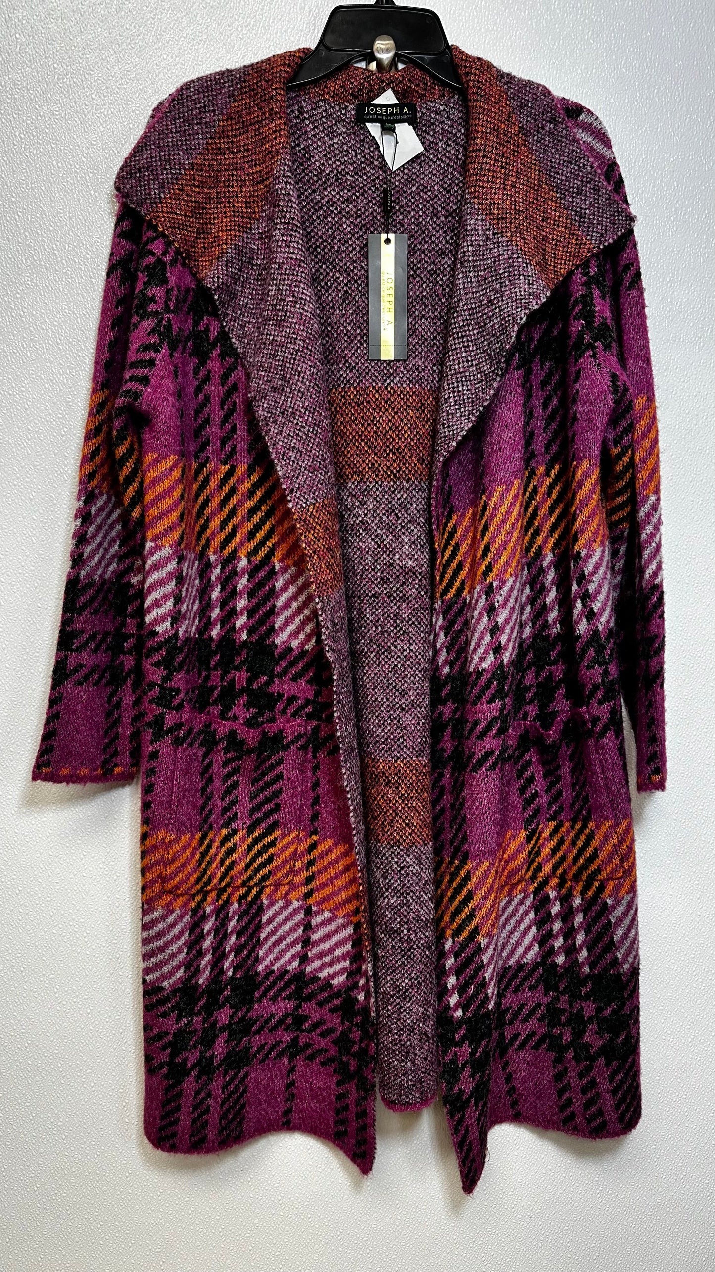 Plaid Cardigan Joseph A, Size M