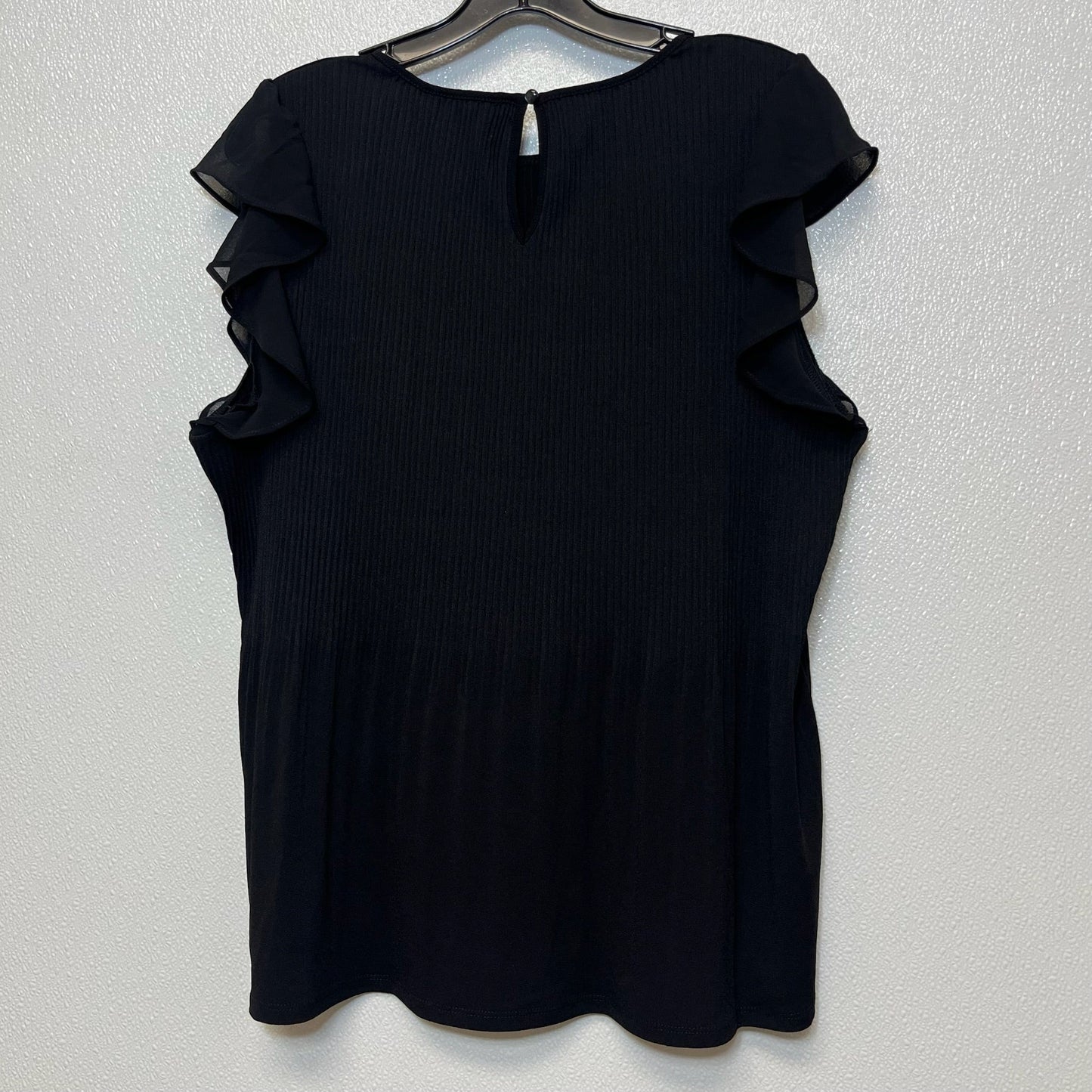 Black Top Sleeveless Adrianna Papell, Size L