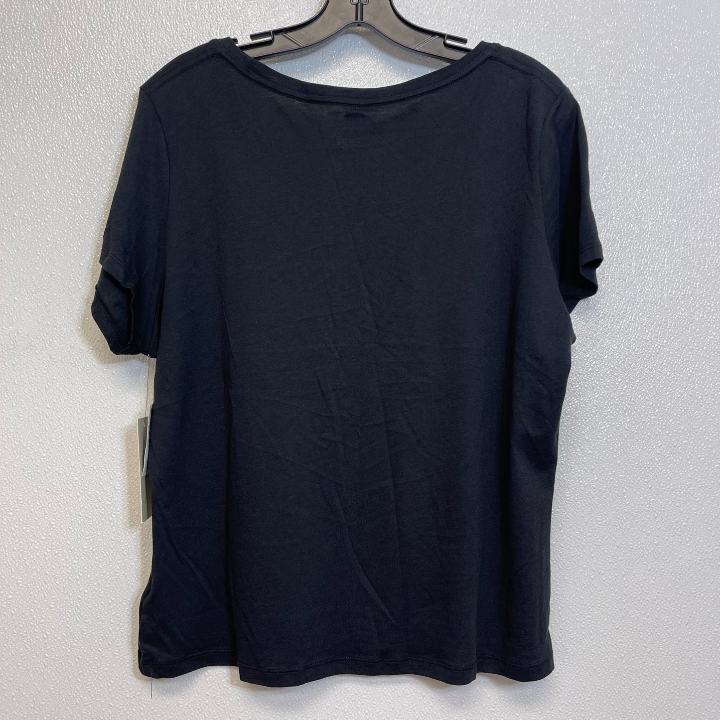 Black Top Short Sleeve Basic Joie, Size Xl