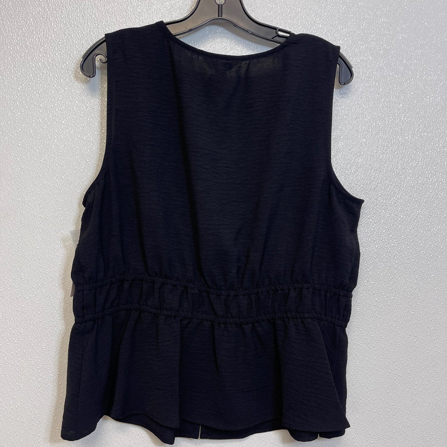 Black Top Sleeveless Nine West Apparel, Size Xl