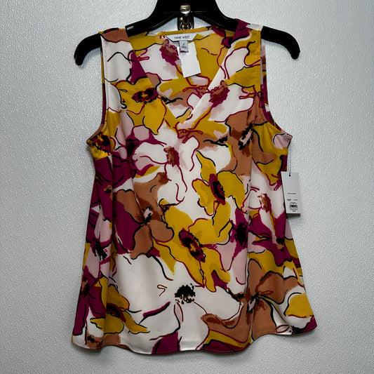 Print Top Sleeveless Nine West Apparel, Size S