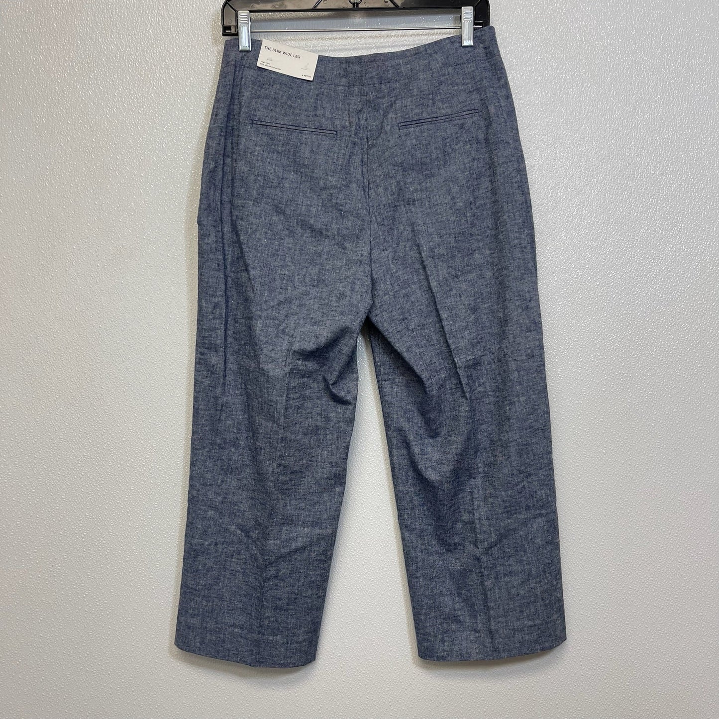 The slim wide leg By Ann Taylor O In Denim, Size: 4petite