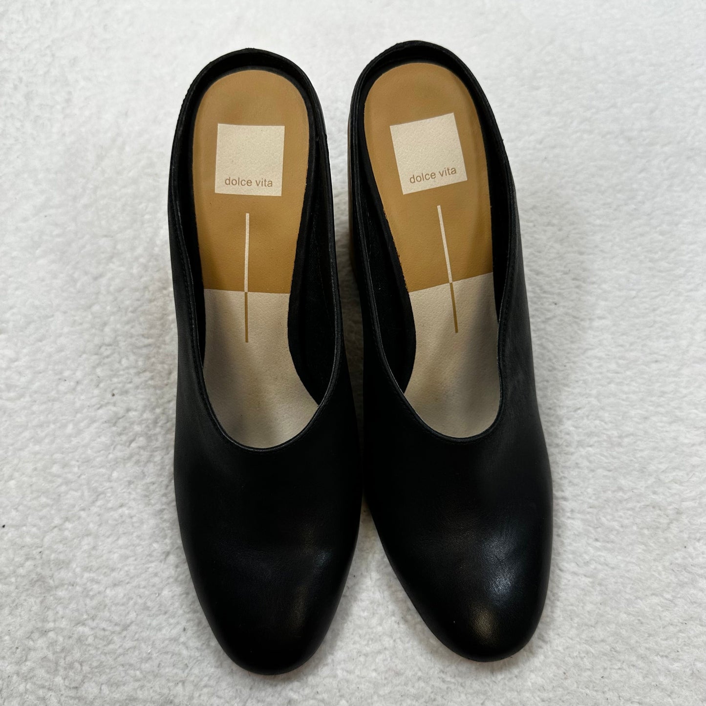 Black Shoes Heels Block Dolce Vita, Size 9.5