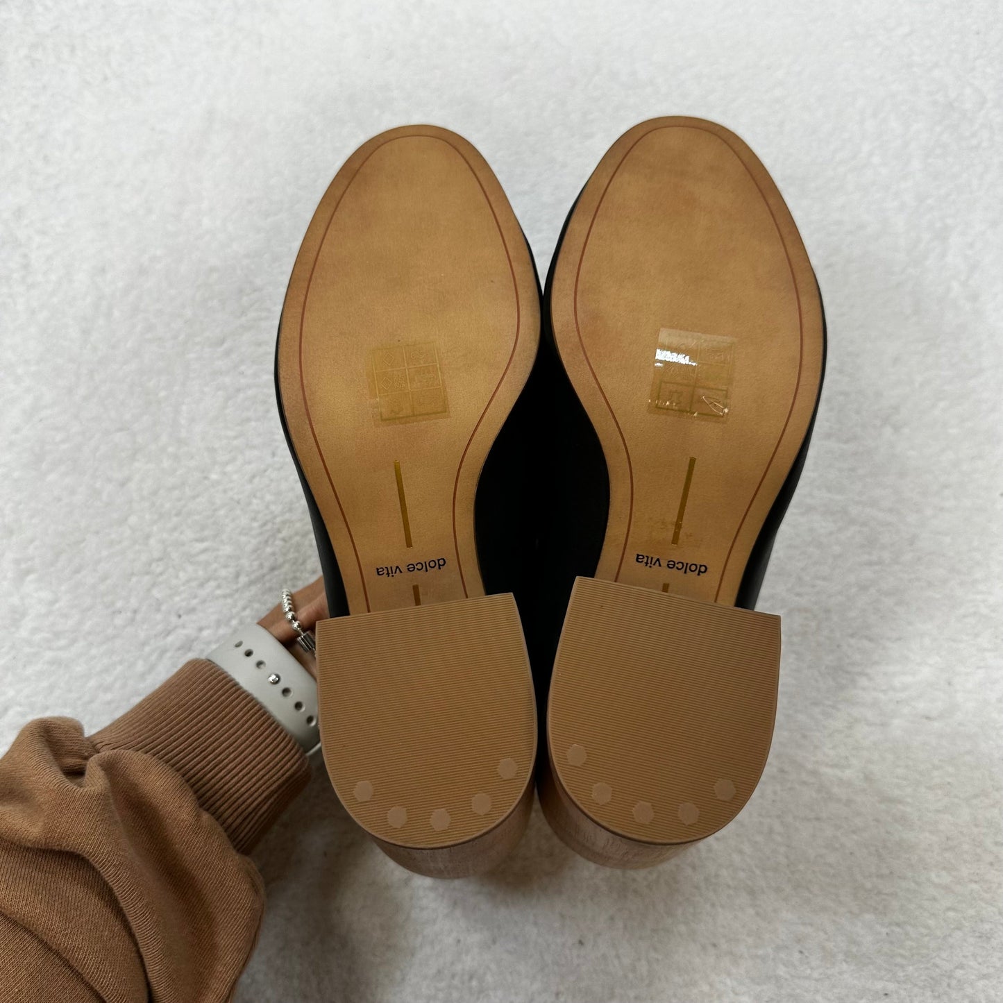 Black Shoes Heels Block Dolce Vita, Size 9.5