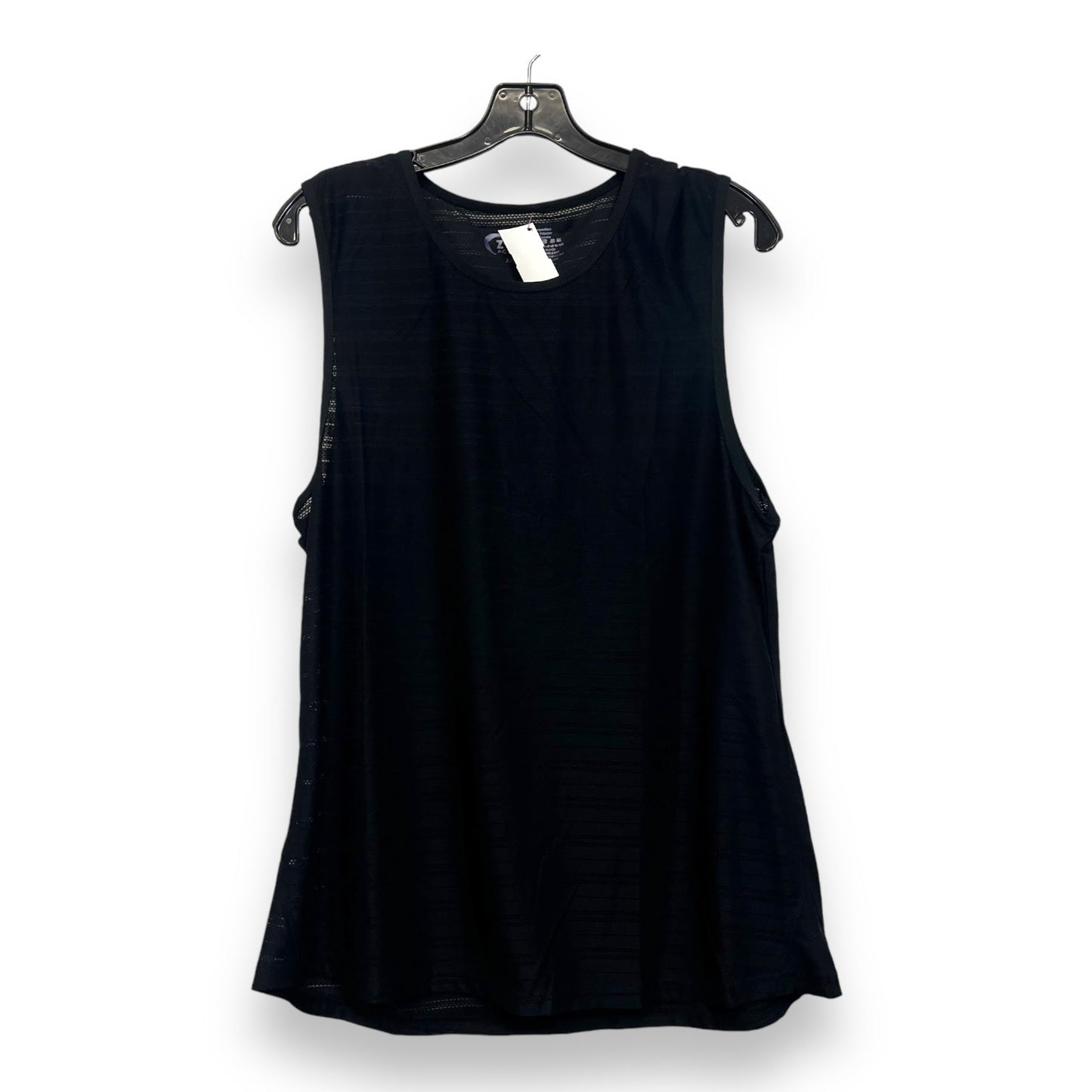 Athletic Tank Top By Zyia In Black, Size: Xxl