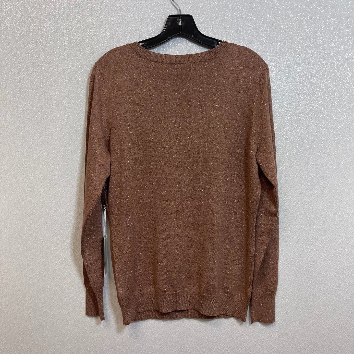 Sweater By Worthington O In Bronze, Size: M