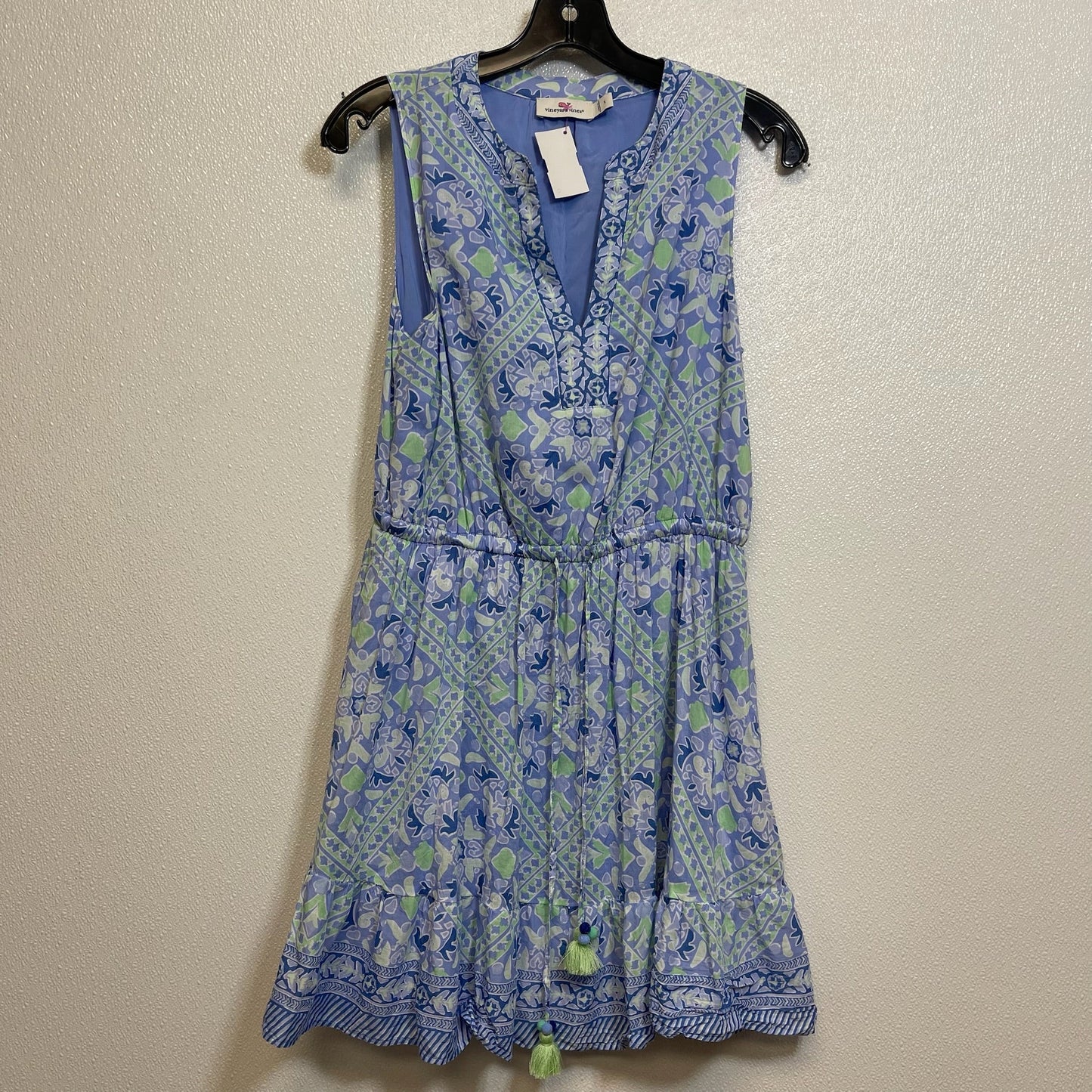 Dress Casual Short By Vineyard Vines In Blue, Size: S