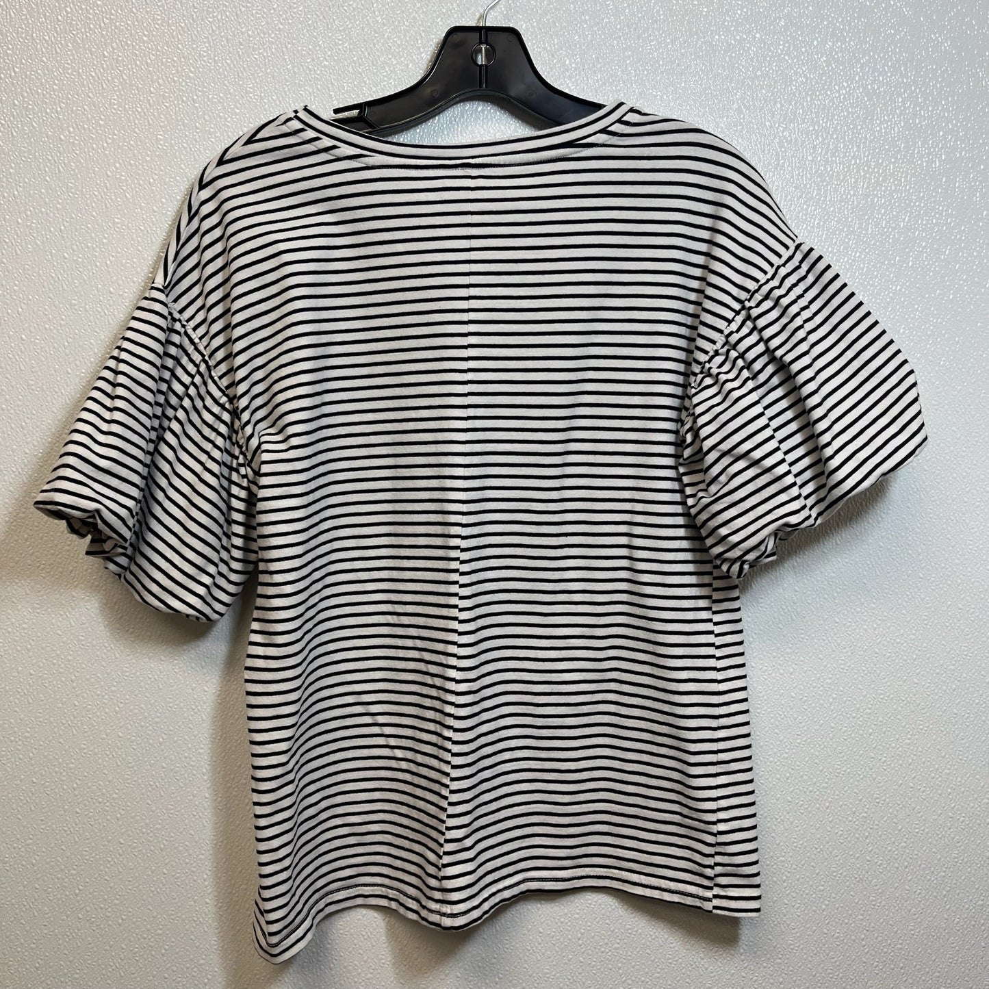 Top Short Sleeve Basic By Alya In Striped, Size: M