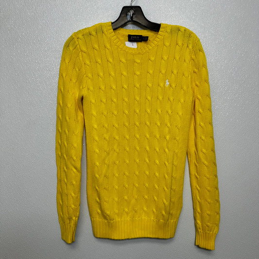 Sweater By Polo Ralph Lauren In Yellow, Size: S