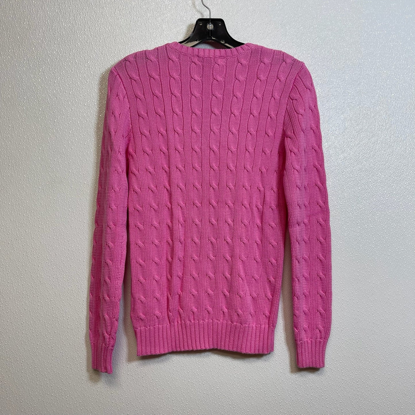 Sweater By Polo Ralph Lauren In Pink, Size: S